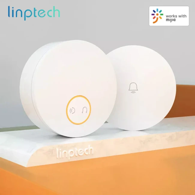 Дверной звонок Linptech Self-powered Wireless Doorbell (G6L-E), Wi-Fi/Mi Home, 2Вт Дверной звонок Linptech Self-powered Wireless Doorbell (G6L-E), Wi-Fi/Mi Home, 2Вт