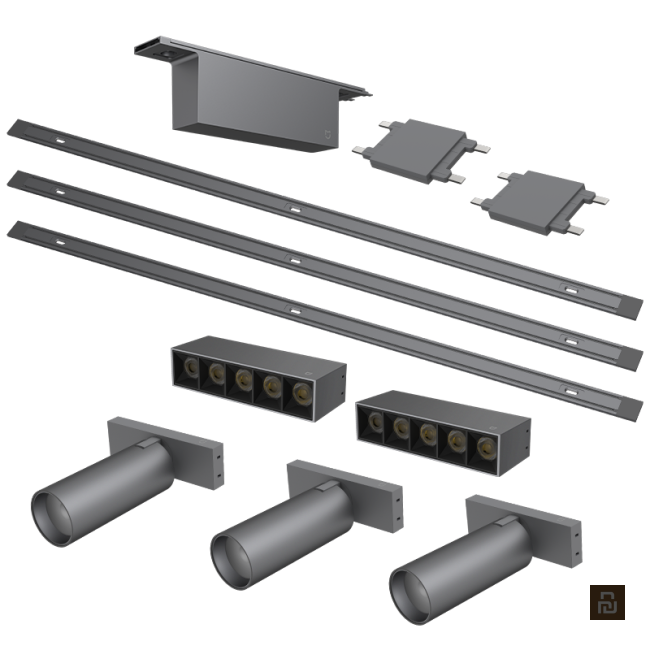 Светильники трековые Xiaomi Magnetic Track Light, наборы