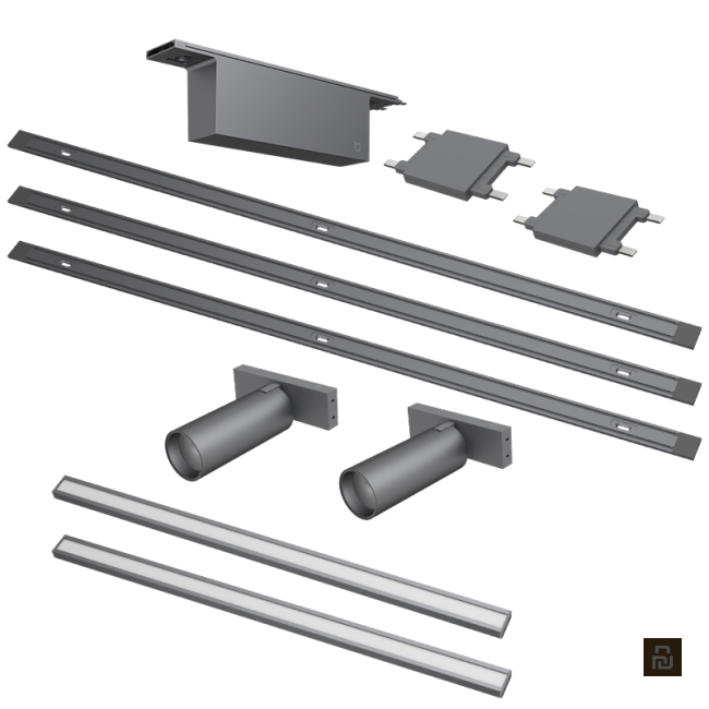 Светильники трековые Xiaomi Magnetic Track Light, наборы