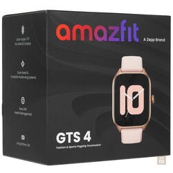 Смарт-часы Amazfit GTS 4 (A2168), 1.75"OLED (450x390), BLE 5.1/NFC/GPS/Глонасс, SpO2, микрофон