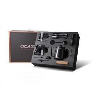 Кофейный набор Circle Joy Amber Coffee Maker Set (CJ-CFS01), 5 предметов