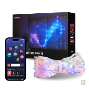 Штора-гирлянда Yeelight Curtain Lights (YLYDD-0053), 1,5x2м, 475 ламп, RGBIC+BLE