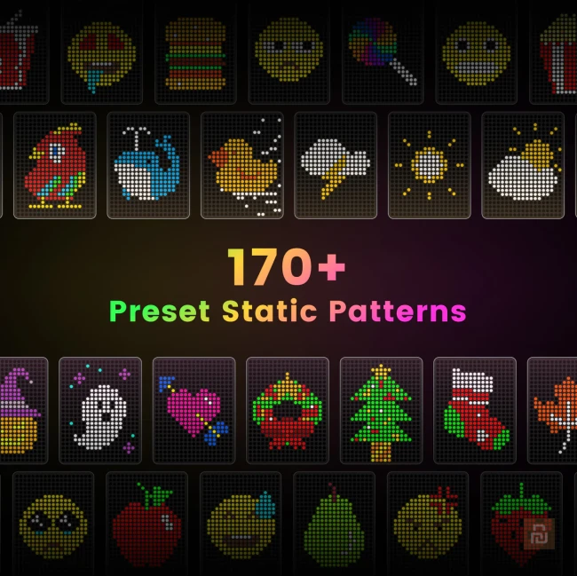 Штора-гирлянда Yeelight Curtain Lights (YLYDD-0053), 1,5x2м, 475 ламп, RGBIC+BLE