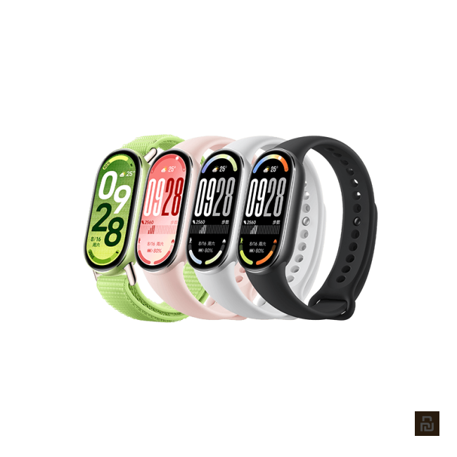 Фитнес-браслет Xiaomi Smart Band 10 (M2345B1), 1.72"OLED (212 x 520), 8+128Мб, SpO₂, 233мАч