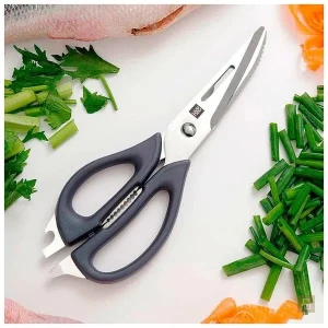 Ножницы кухонные многофункциональные HuoHou Hot Kitchen Scissors (HU0291), 7 в 1, чехол магнитный