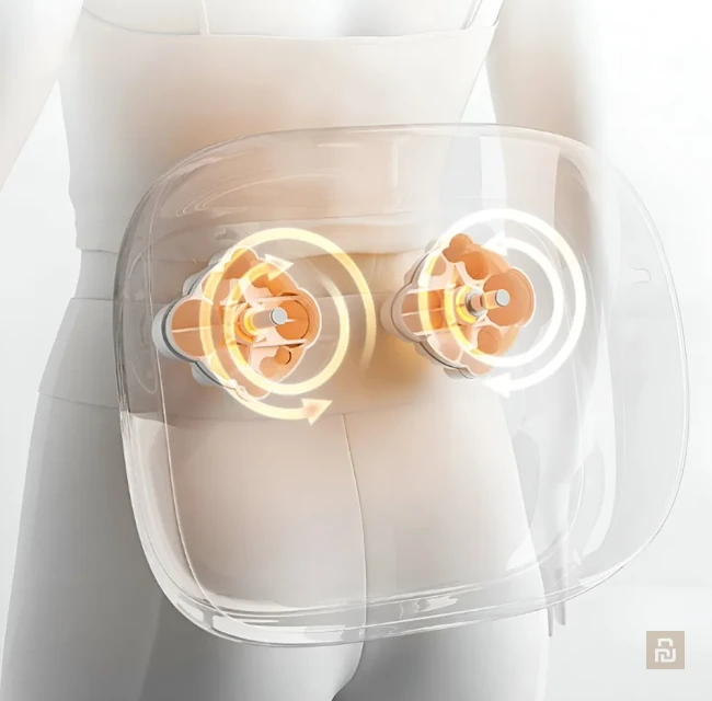 Массажёр умный Xiaomi Mijia Smart Waist Massager (MJYBAMY01YMYY), 2400мАч, NFC