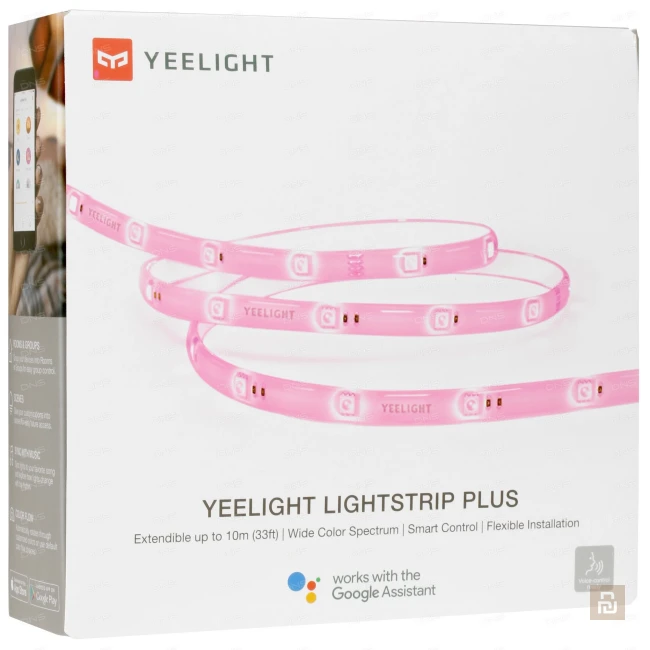 Лента светодиодная Yeelight Lightstrip 1S (YLDD05YL), 2м+, 12Вт, 200Лм/м, AHome Kit