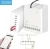 Реле Aqara Wireless Relay (LLKZMK11LM), ZigBee, 2-х канальное, 2500Вт