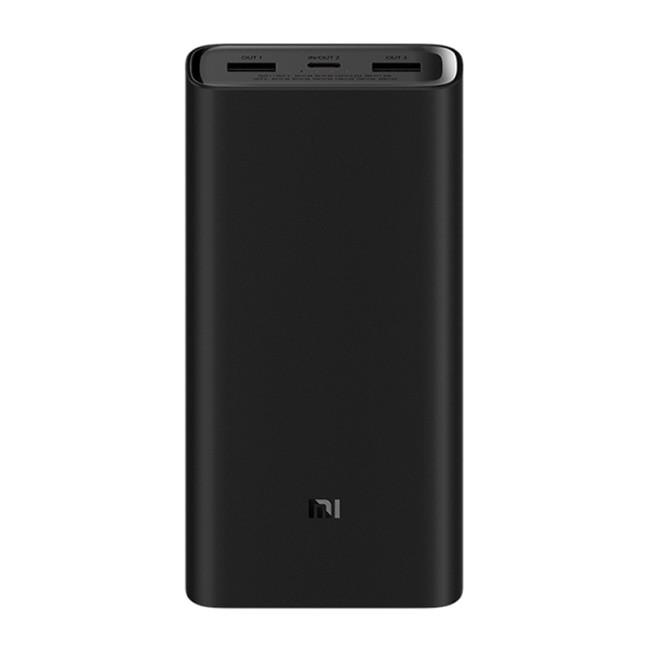 Внешний аккумулятор Xiaomi Mi Power Bank (PB200SZM) 20000мАч, 50Вт, заряжает ноутбуки