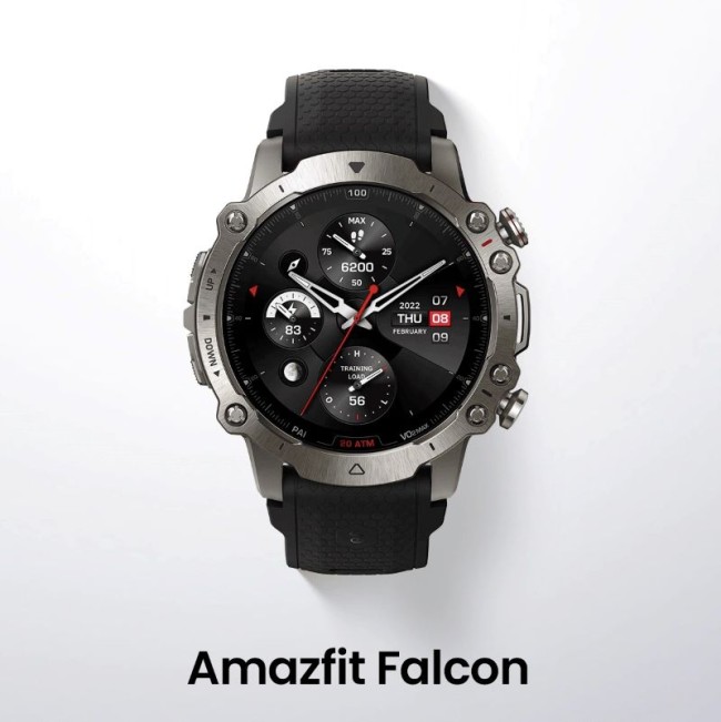 Смарт-часы Amazfit Falcon SmartWatch (A2029), 1.28"(416x416) OLED