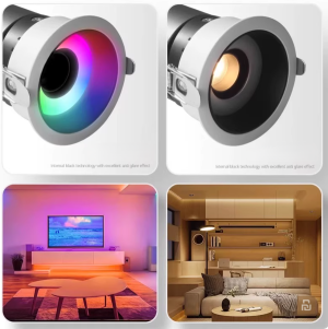 Светильник встраиваемый PARCS Mijia Spotlight (SD155R), Mesh, 7Вт/RGBW