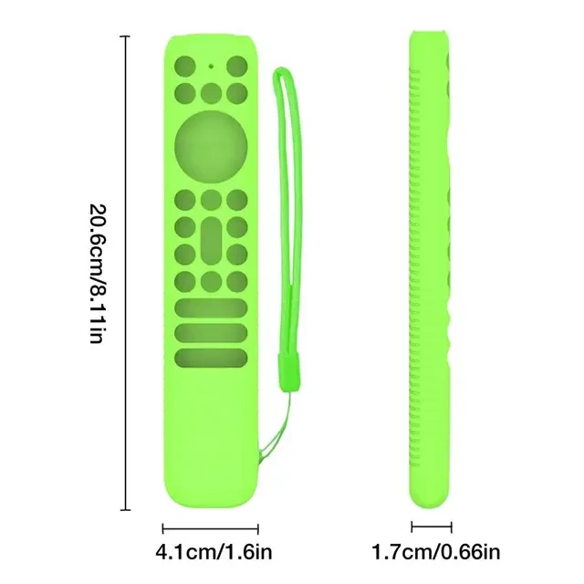 Чехол силиконовый для TCL/iffalcon RC902V, 20.6мм