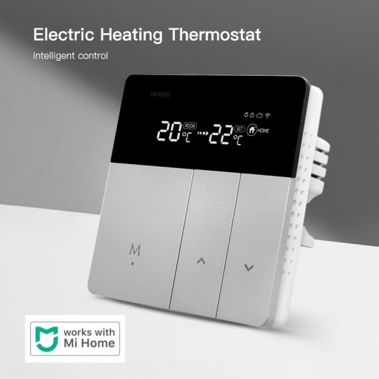 Термостат электрического пола Heatcold UFH Thermostat (TH123E), 3500Вт