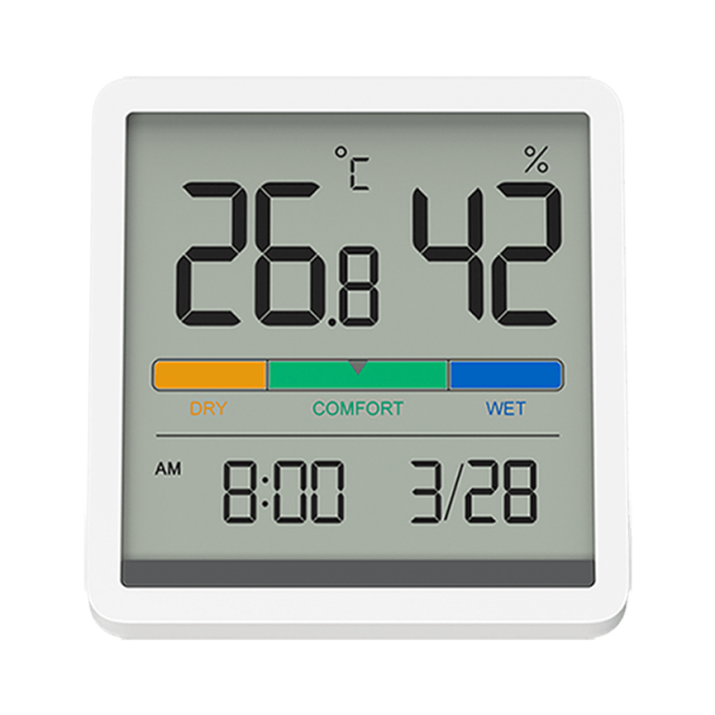 Датчик температуры и влажности MIIIW Comfort Temperature And Humidity Clock S210 (MW22S06), CR2032