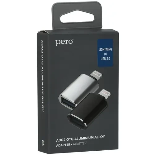 OTG-переходник PERO, Lightning/USB 3.0