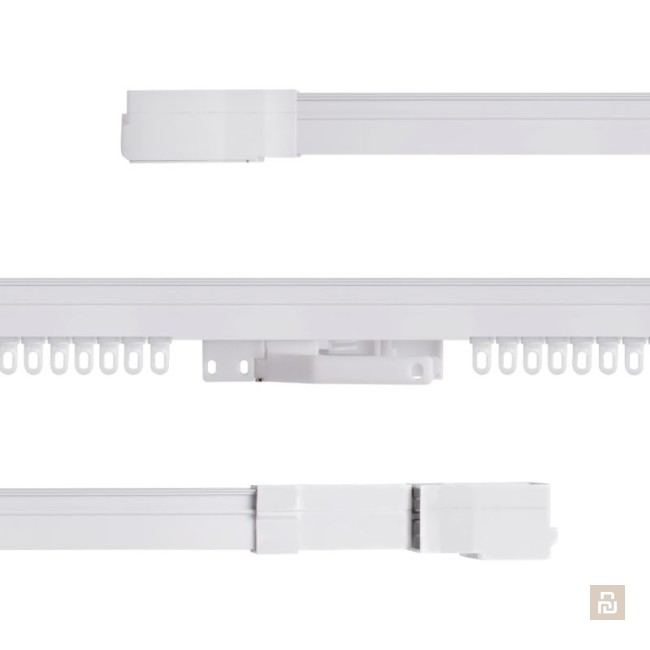 Карниз телескопический для умных штор Aqara (BFS4-1833), 1.8-4.5м 