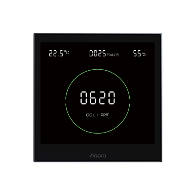 Панель мониторинга воздуха Aqara Air Monitoring Panel S1 (KQJCMB11LM), PM2.5, CO₂