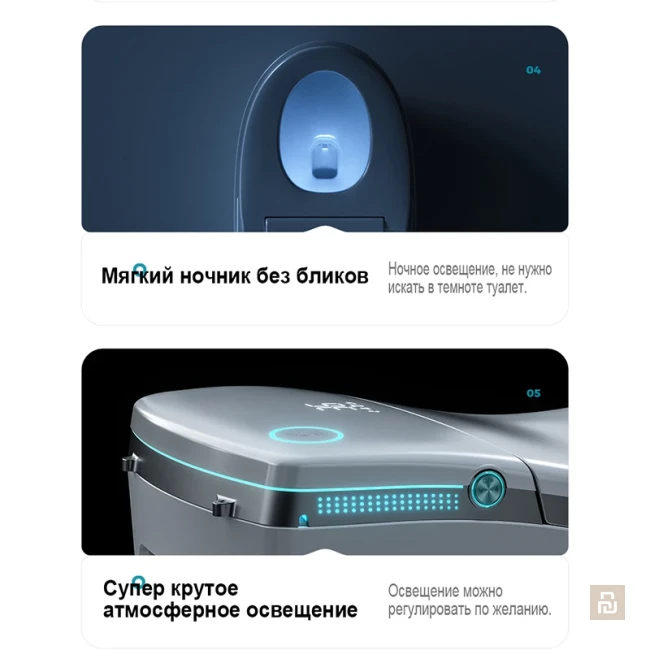 Умный унитаз для яхты MEISHIDA-YT001