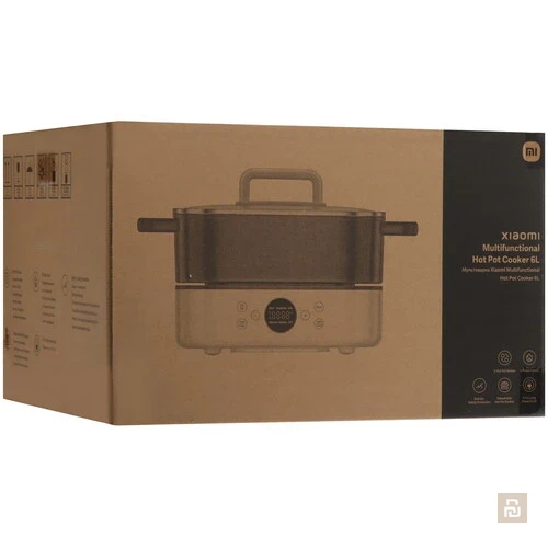 Мультиварка Xiaomi Multifunctional Hot Pot Cooker  (MEH01), 6л, 2000Вт