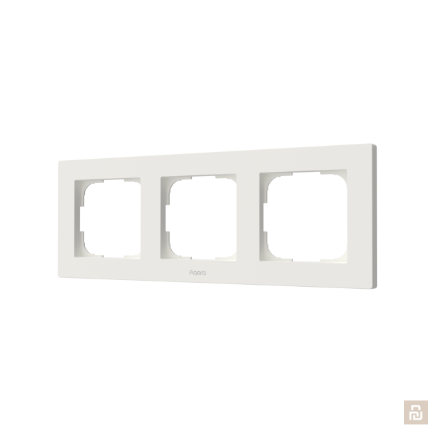 Рамка для выключателей Aqara H2 (FE-X01D), 2-3 поста