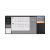 Коврик настольный fizz Table Pad (FZ662001-H), 705x320мм