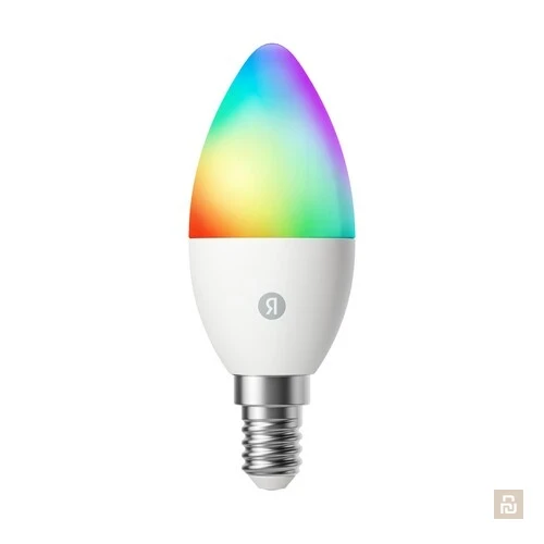 Лампа Яндекс (YNDX-00557), E14, 6Вт/430Лм, Wi-Fi, RGB-2700-6500K