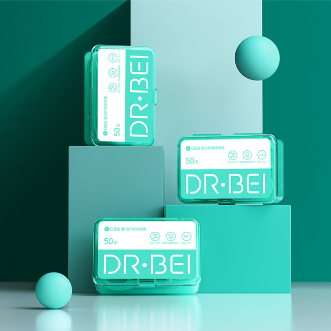 Зубная нить Dr.Bei clean and care dental floss (50шт)