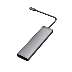 Адаптер MIIIW A12 Multifunction Adapter (MWCMA01), 7 в 1, 3USB 3.0/HDMI/TF/SD/USB-C PD