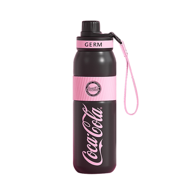 Термос GERM & Coca Cola (GE-CK23AW-B37), спортивный, сталь 316, 580/850мл Термос GERM & Coca Cola (GE-CK23AW-B37), спортивный, сталь 316, 580/850мл