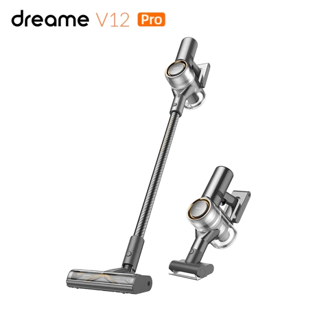 Пылесос беспроводной Dreame V12 Pro (VVT1), 185AW/550Вт, 32000Па, 7*2700мАч