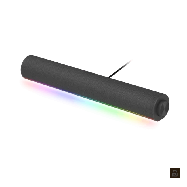 Колонка компьютерная Xiaomi Desktop Speaker (ASB02A), 10Вт, 1500мАч, микрофон, RGB Ambient Light