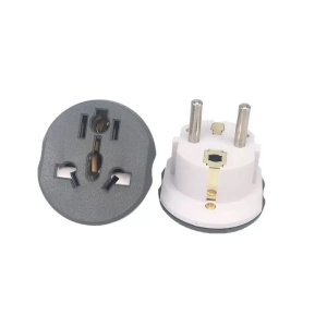 Переходник в розетку плоский 16А