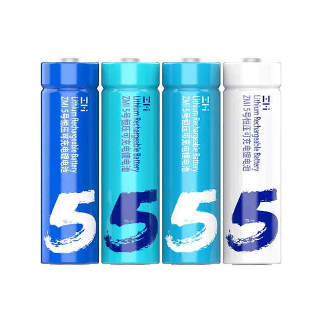 Аккумуляторная батарея ZMI Purple Rice ZI5 Rechargeable Lithium/Charger (PB421), 2900мАч, 4 шт.