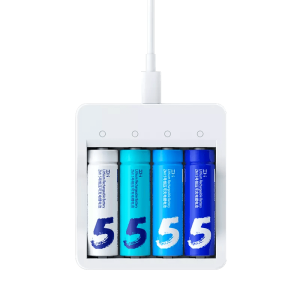 Аккумуляторная батарея ZMI Purple Rice ZI5 Rechargeable Lithium/Charger (PB421), 2900мАч, 4 шт.