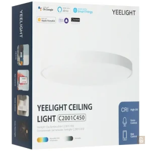 Светильник потолочный Yeelight Ceiling Light С2001C450 (YLXD036), 450x94мм, 50Вт/3000Лм, 2700-6500K