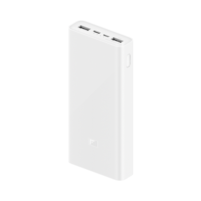 Внешний аккумулятор Xiaomi Mi PowerBank 3, 20000мАч, QC3.0, 2USB (PLM18ZM), 18Вт