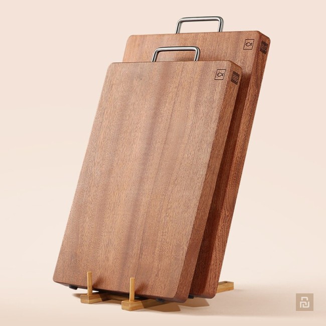 Разделочная доска HUOHOU (HU0019), 450х300х30мм, из эбенового дерева