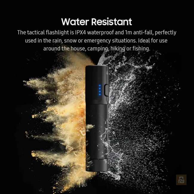 Фонарик многофункциональный, 2400мАч