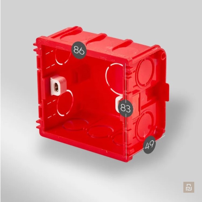 Монтажная коробка (подрозетник) для выключателей Aqara, 86Box