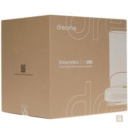 Пылесос-робот с базой самоочистки Dreame Bot D10 Plus (RLS3D), LDS, 4000Па/5200мАч