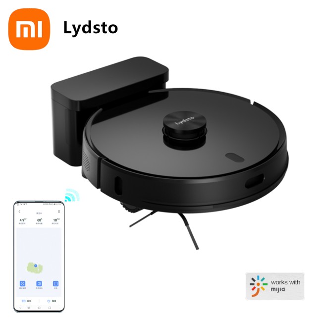 Пылесос-робот Lydsto Robot R1D (HD-STYTJ-08), 2500Па/5200мАч