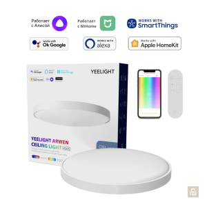 Светильник потолочный Yeelight Arwen Ceiling Light 450/550S (YLXD013-A), 50Вт, RGB/2700-6500K, 15-25м², HomeKit