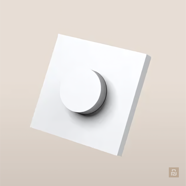 Диммер беспроводной Aqara Smart Knob Switch H1 (ZNXNKG02LM), ZigBee 3.0, CR2032