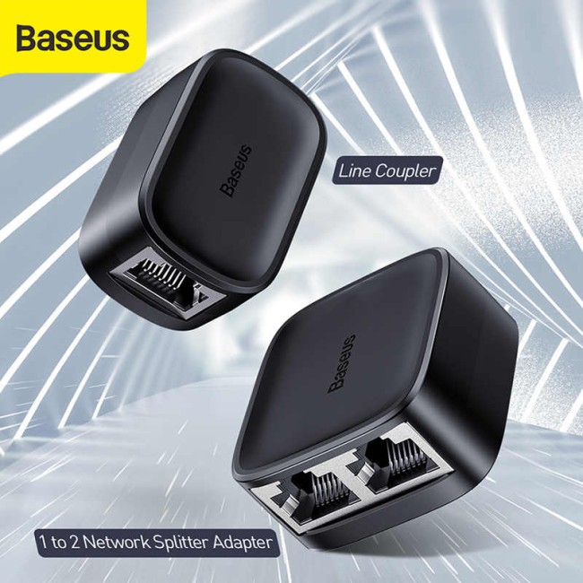 Сетевой разветвитель Baseus High Speed ​​1-2 Network Splitter Adapter (PCFXQ-01)