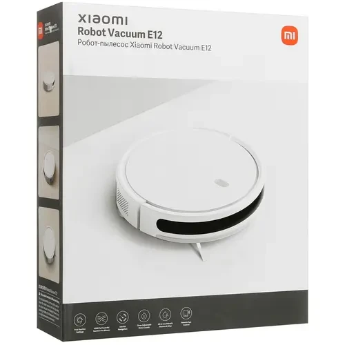 Пылесос-робот с влажной уборкой Xiaomi E12 (B112), 4000Па/2600мАч