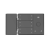Замок умный CRMCR Smart Glass Door Pro (CB2306), 4AA, на стеклянную дверь
