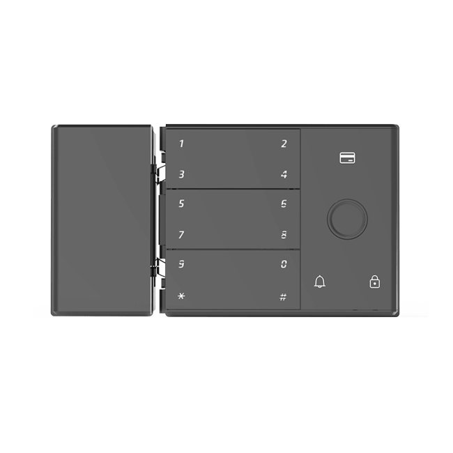 Замок умный CRMCR Smart Glass Door Pro (CB2306), 4AA, на стеклянную дверь