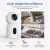 IP камера IMILAB Indoor Camera 3K3K WiFi Plug-in C30 Dual (CMSXJ111A), 3+3Мп/1296p, до 256Мб