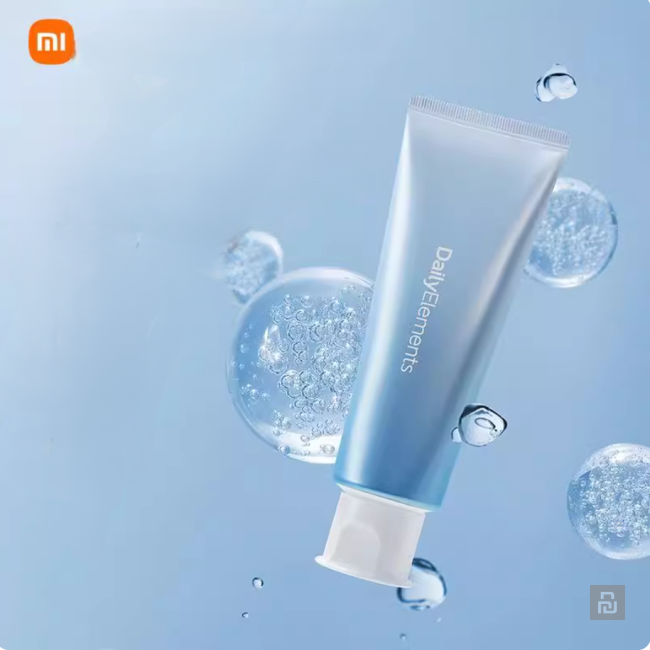 Зубная паста Daily Elements Anti-moth and Gum Protection Probiotic Toothpaste White Tea (DE07YG002), 120г, активный фтор, зелёный чай.