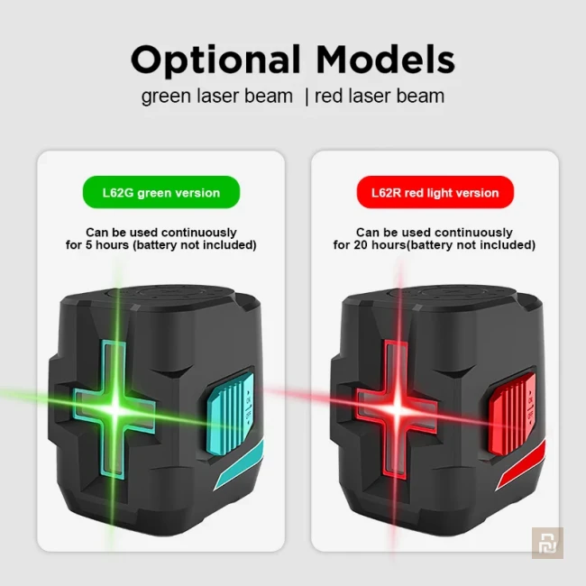 Лазерный уровень Mileseey L62G/R